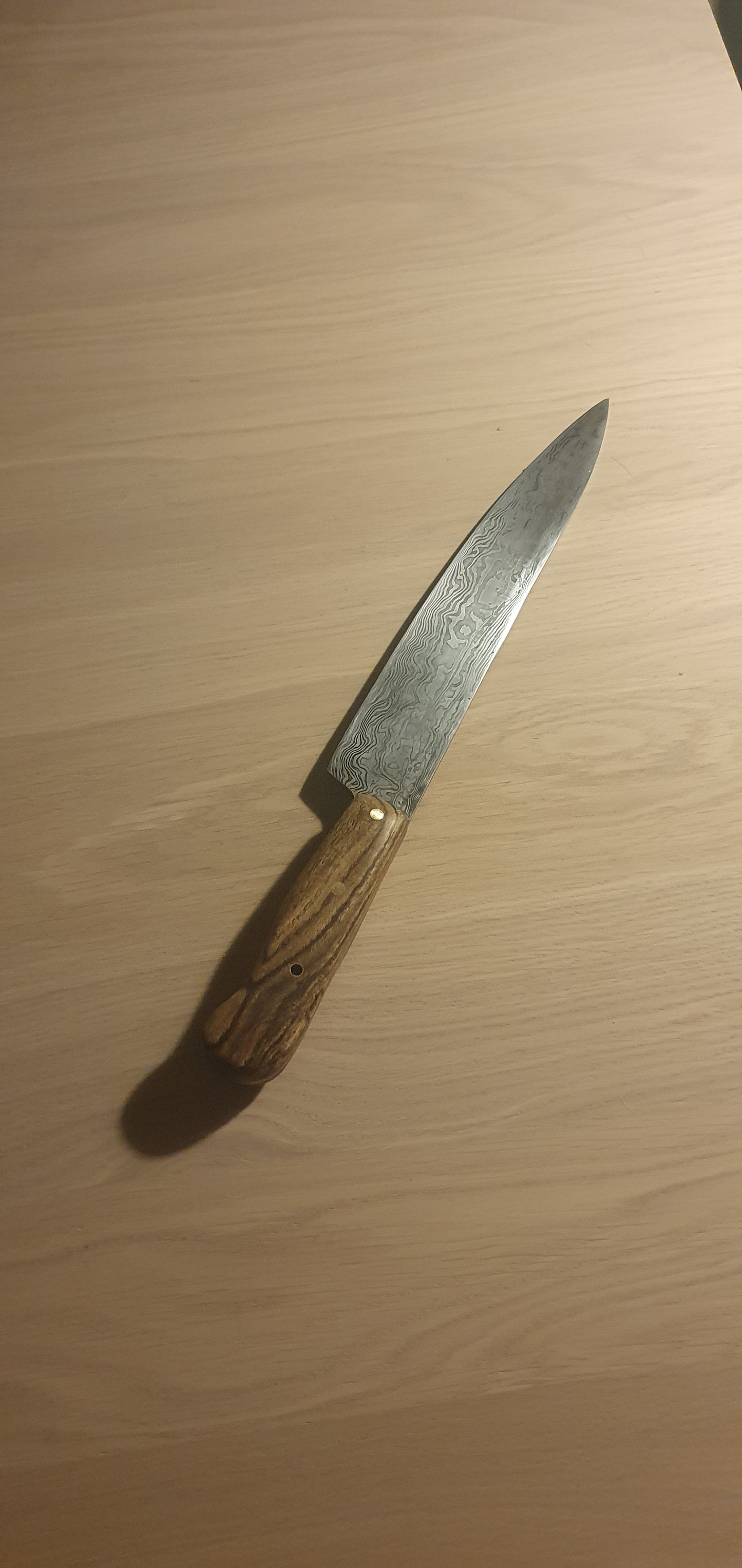 Damascus Kjøkken kniv